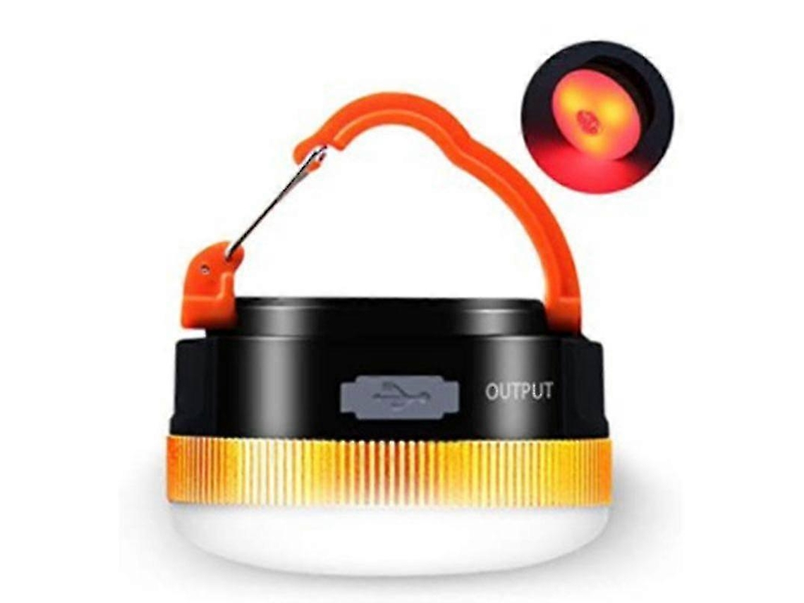 Lanterna Led Portátil Para Acampamento, Mini Banco De Energia Recarregável Por Usb Para Carregar Telefone E Barraca. Olysi Shop