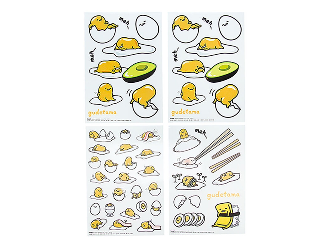 Pack Vinil Para Gadgets Gudetama 21 X 15 Cm