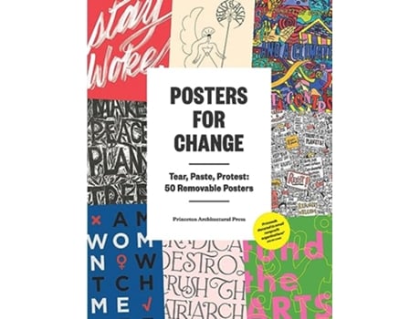 Livro Posters for Change de Princeton Architectural Press (Inglês)
