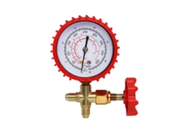 Medidor de Pressão para Ar Condicionado Dual Valores Ferramenta de Manutenção Refrigerante R22 R134 R404