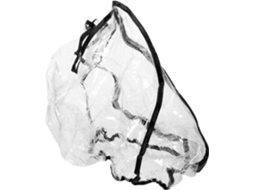 Capa De Chuva Impermeável De Plástico Transparente - Proteção Total