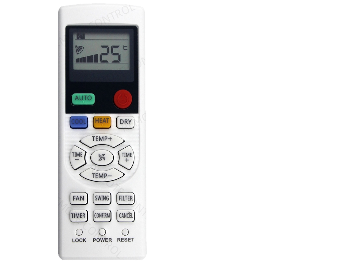 Controle Remoto de Ar Condicionado HENTEN HOME para Mitsubishi Mhn502a098 Mhn502a060 Ylhd04