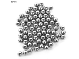 Conjunto de 50 esferas de aço carbono para lancha e pesca, com rolamento de 8 mm, acessórios para martelo elétrico.