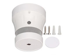 Detector de humo inteligente Tuya Zigbee con respuesta rápida, funciona con pilas, alarma contra incendios para hogar | S/MARCA