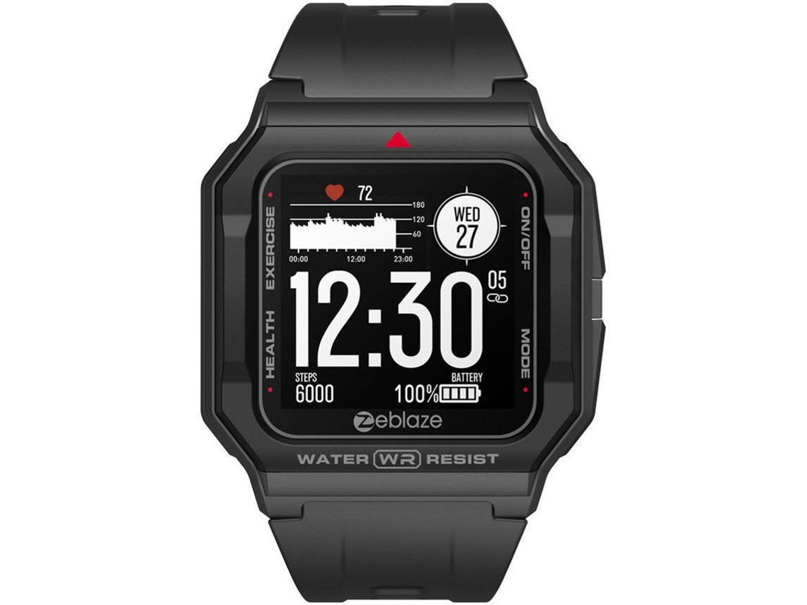 Smartwatch Masculino Feminino Com Pedômetro De Frequência Cardíaca Sono Relógio Esportivo À Prova D'água IP68 Pulseira Inteligente Para Android Ios Bestvite (preto)