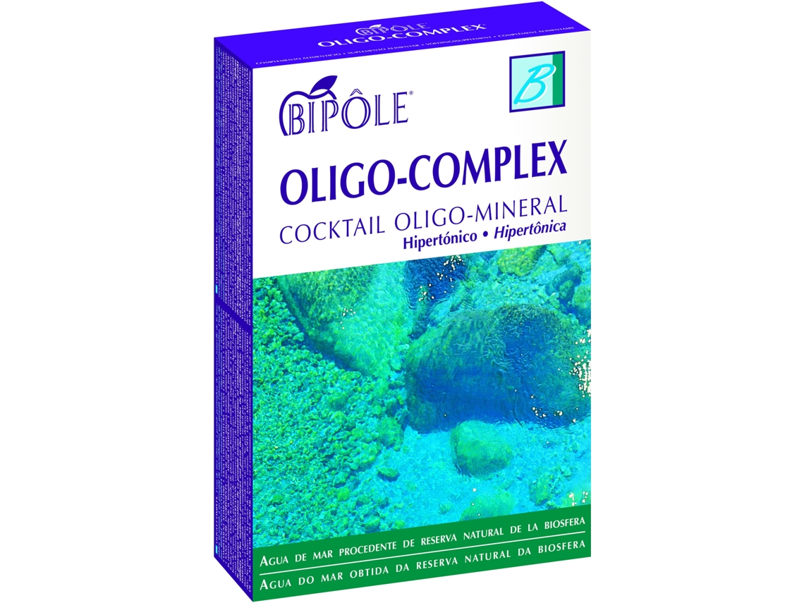 Suplemento Alimentar INTERSA Bipole Oligo Complex 20 Ampolas