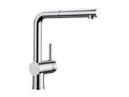 Torneira de Cozinha BLANCO com Spray Cromado Linus-S-512402