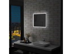 Vidaxl Espelho De Parede Led Para Casa De Banho 60x50 Cm