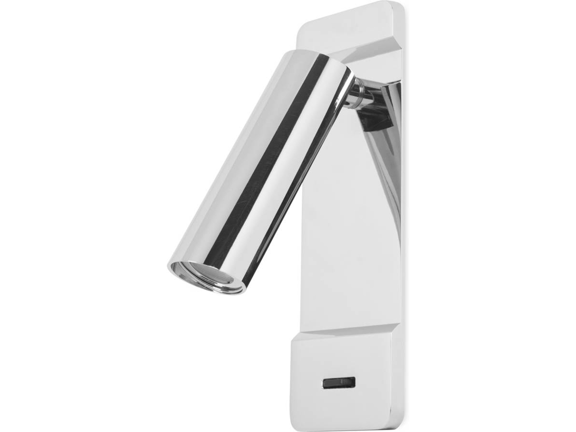 Ledsc4 Lire - Aplique 60x10x170mm, Alumínio, Cor Prata, Led