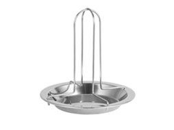 Suporte Vertical de Inox para Assar Frango Sem Aderir