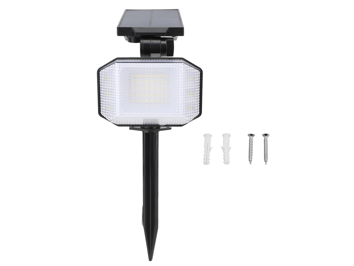 2026 luz Solar com Pico Ip65 Impermeável Auto Ligar/desligar Led Exterior para Jardim Pátio Gramado