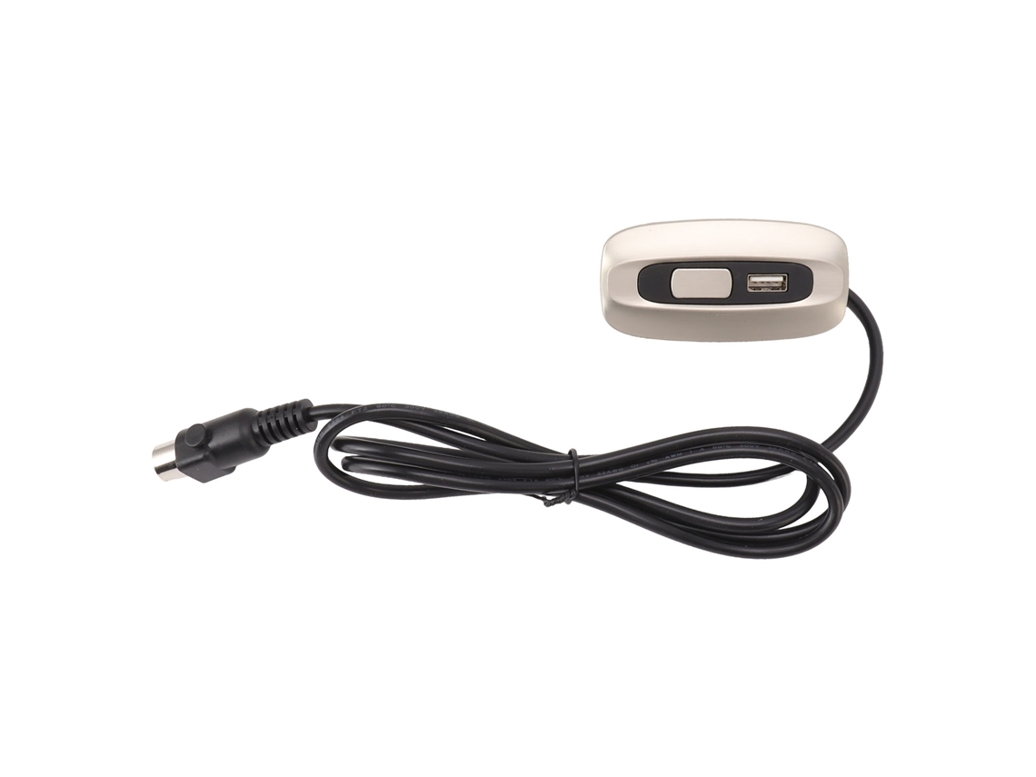 Controlador manual de poltrona elevadora com 5 pinos e porta USB | S/MARCA