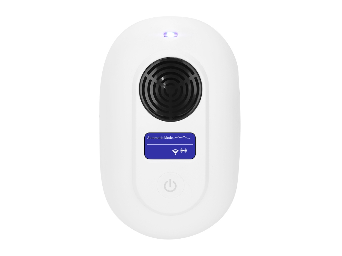 Laxiscreed Repelente Ultrassônico Com Led Para Pragas, Controla Ratos E Mosquitos Em Ambientes Internos E Externos