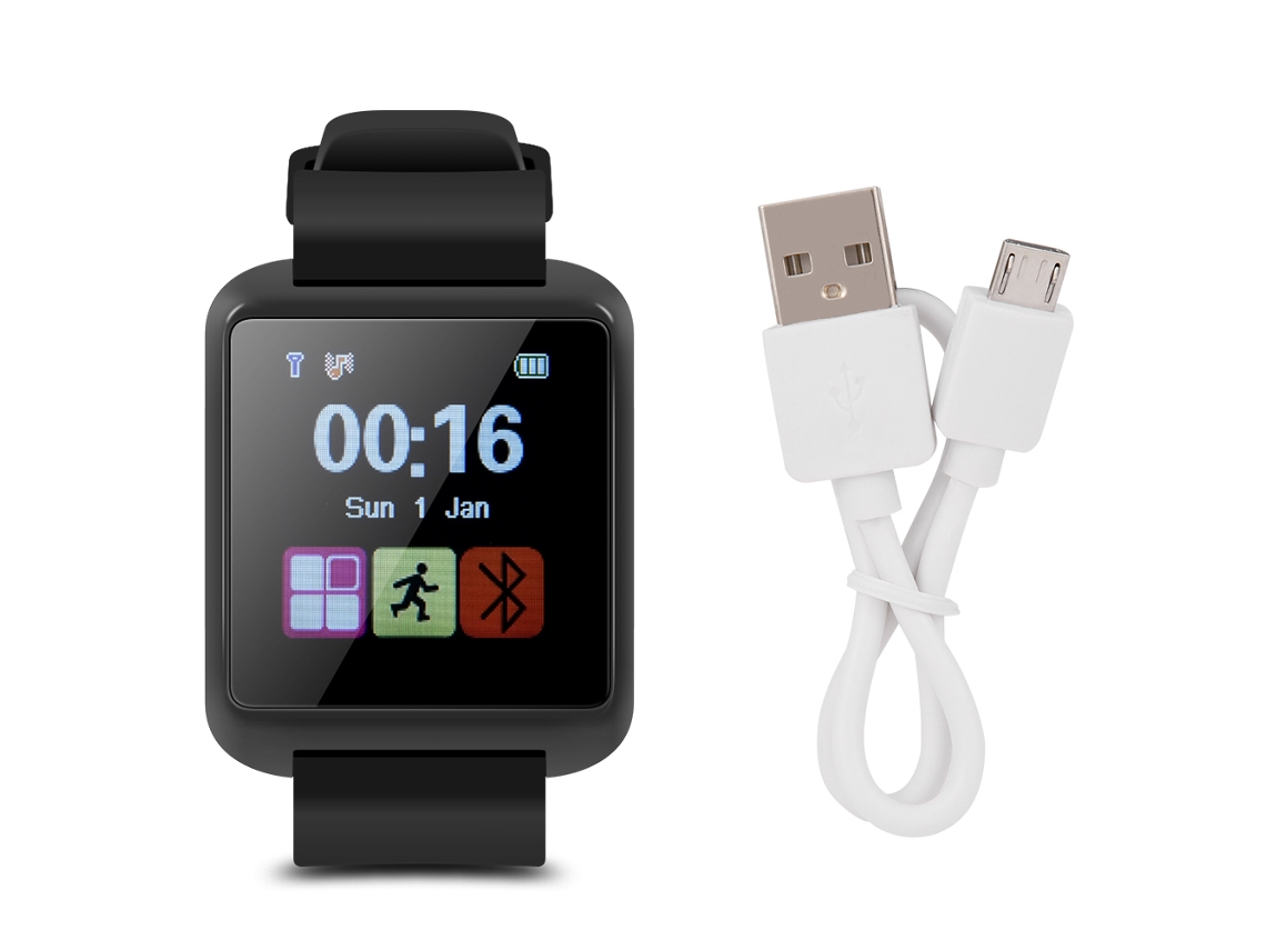 Elderly Watch EOOCOO (chamada com Cartão Sim, Lembrete Anti perdida)