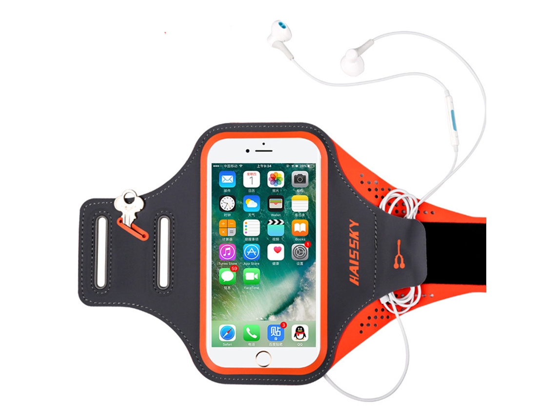 Capa Prática Para Celular Haissky, Braçadeira Para Celular E Cinto De Corrida.