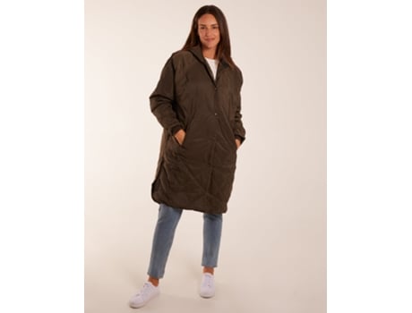 Casaco de Mulher BLUE VANILLA Quilted Castanho (M)