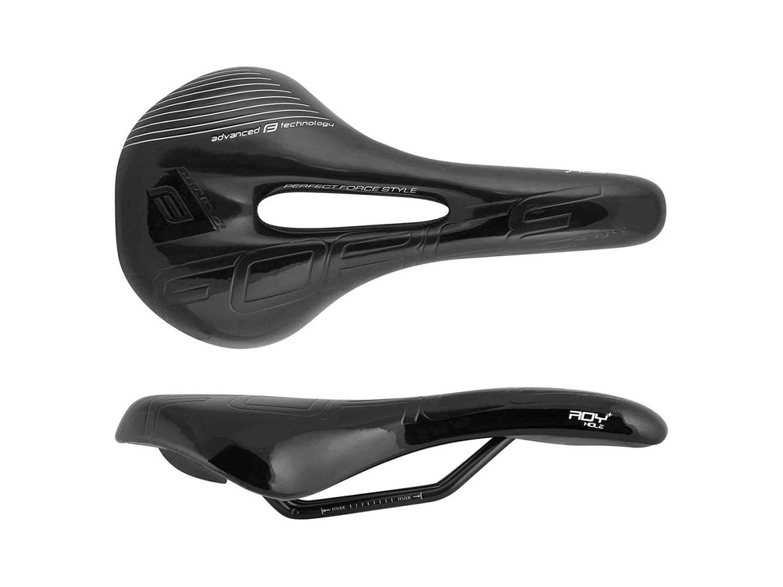 Selim Sport Hole Roy Preto 140 Mmforce