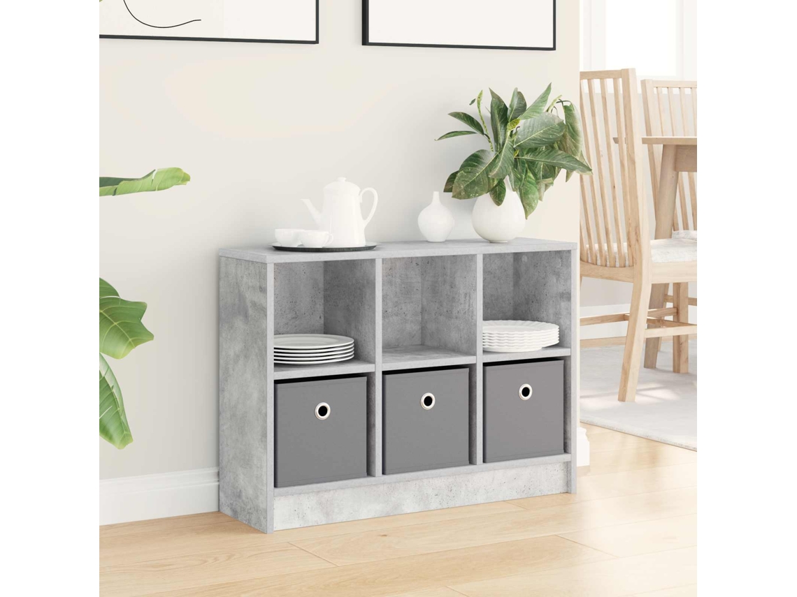 Vidaxl Buffet Cinzento 73,5 X 22,5 X 53,5 Cm