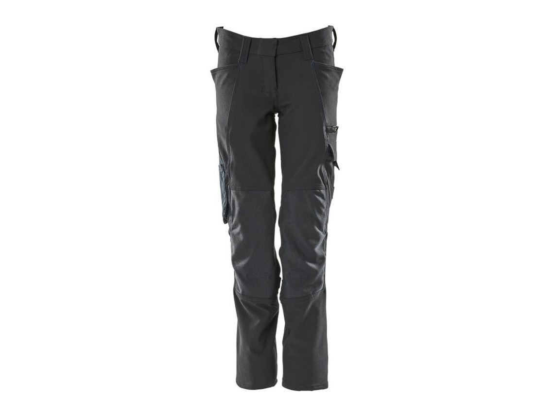 Calças Grandes Com Bolsos Para Joelheiras Accelerate 18088 Preto 44 / 32 MASCOT