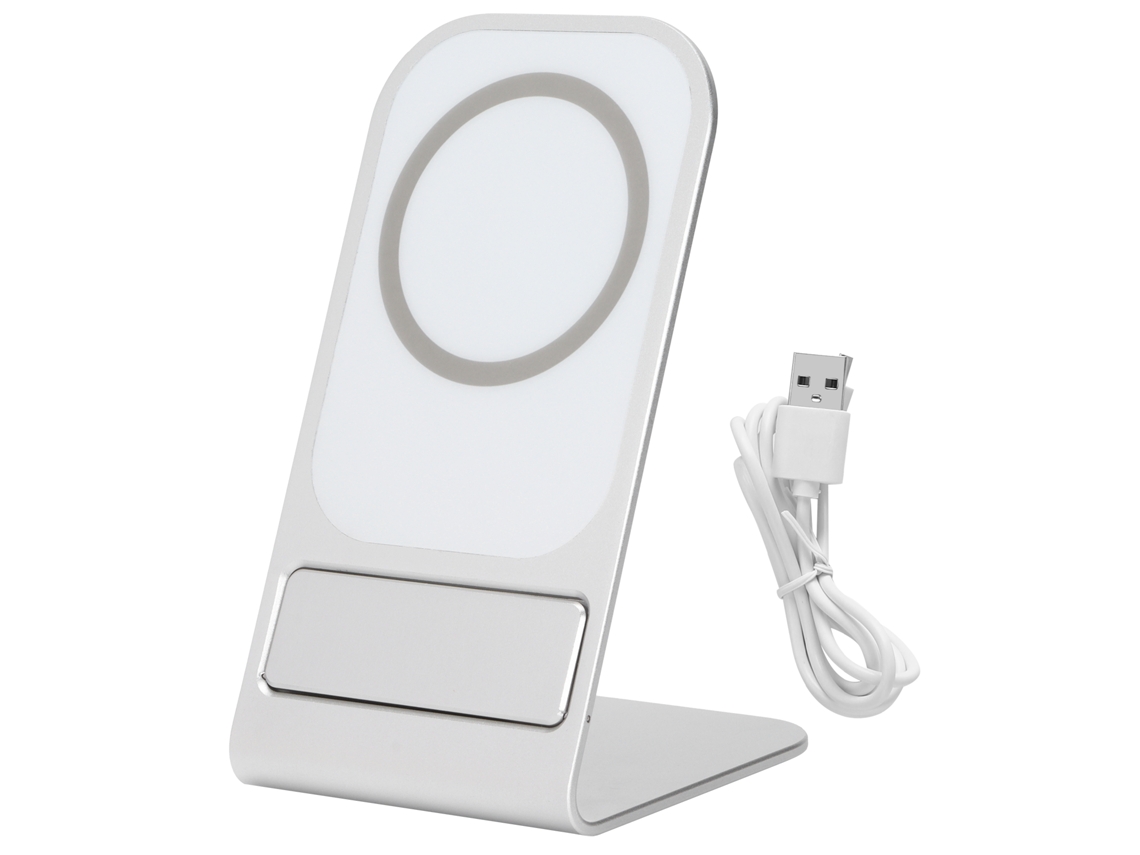 Carregador e suporte de telefone sem fio EOOCOO para Apple e Android
