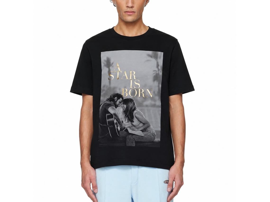 Lady Gaga A Star Is Born Poster T-shirt Unisex Adults Size:s