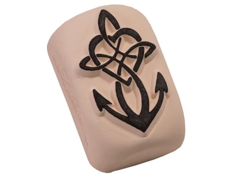 Tatuagem Temporária - LADOT - Anchor Love - Hipoalergênica - À prova dágua - Tamanho Médio