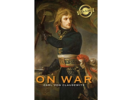Livro On War Deluxe Library Edition Annotated de Carl Von Clausewitz (Inglês)