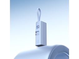 Carregador Ultrarrápido Pd22.5w, Cabo Integrado, Mini Bateria Externa, Cápsula Portátil, Fonte De Alimentação Móvel, 5000mah (azul)
