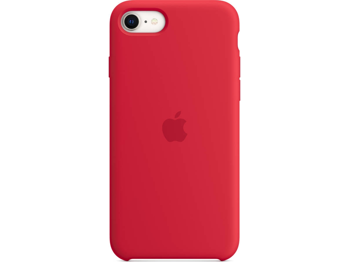Capa APPLE iPhone SE 2020/2022 Silicone Vermelho