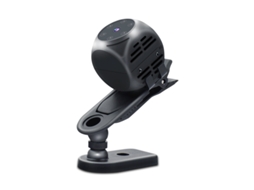 Mini Câmera Espiã Oculta, Full HD 1080p, Preta
