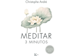 Livro Meditar 3 Minutos de Christophe Andre (Espanhol)