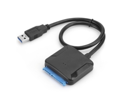 2026zentro-cabo Sata Para Usb 3.0 Conversor De Hd Ssd De 2.5/3.5 Polegadas Adaptador Com Conector Quadrado