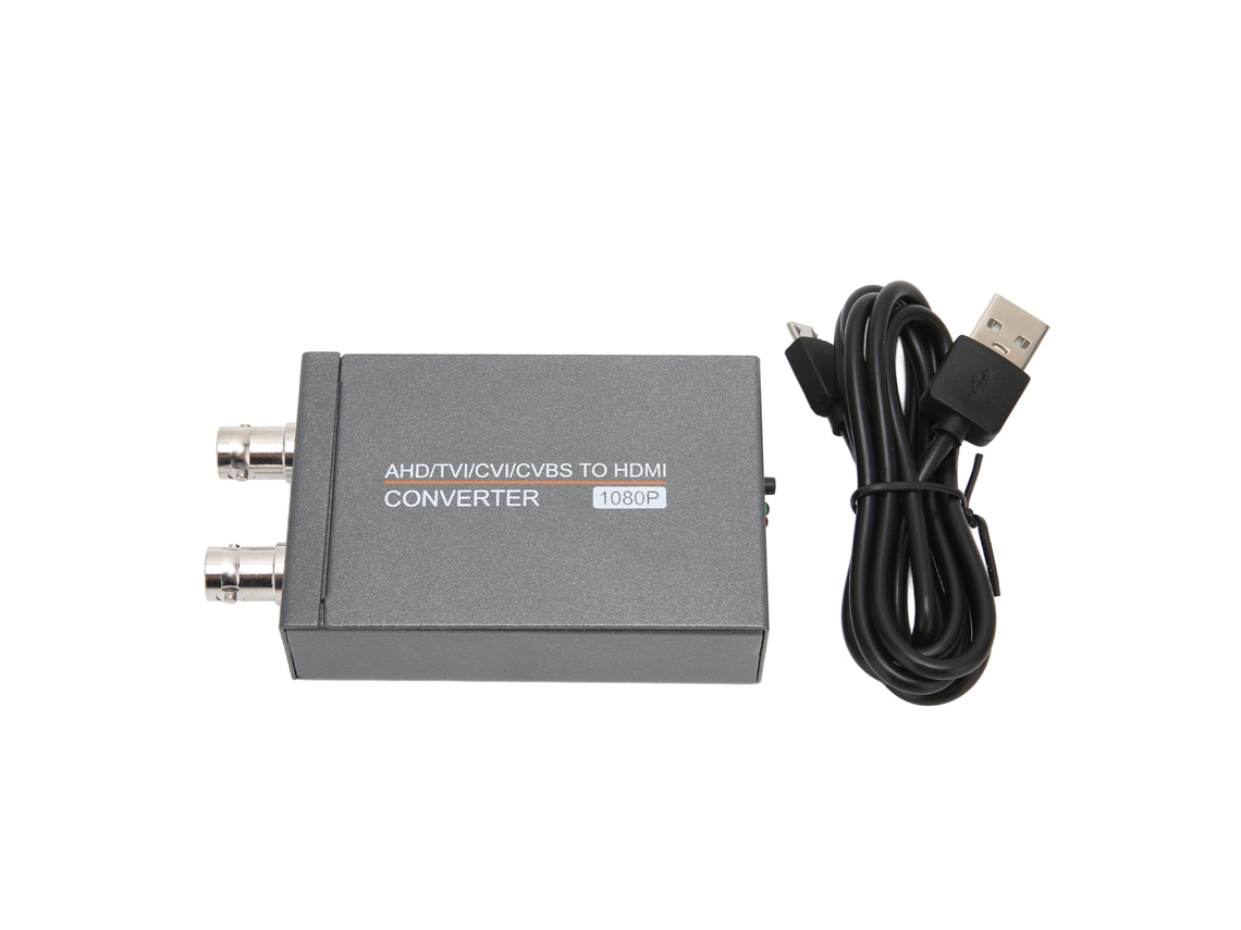 Conversor LAXISCREED Ahd/tvi/cvi/cvbs para Hdmi Full Hd 720p