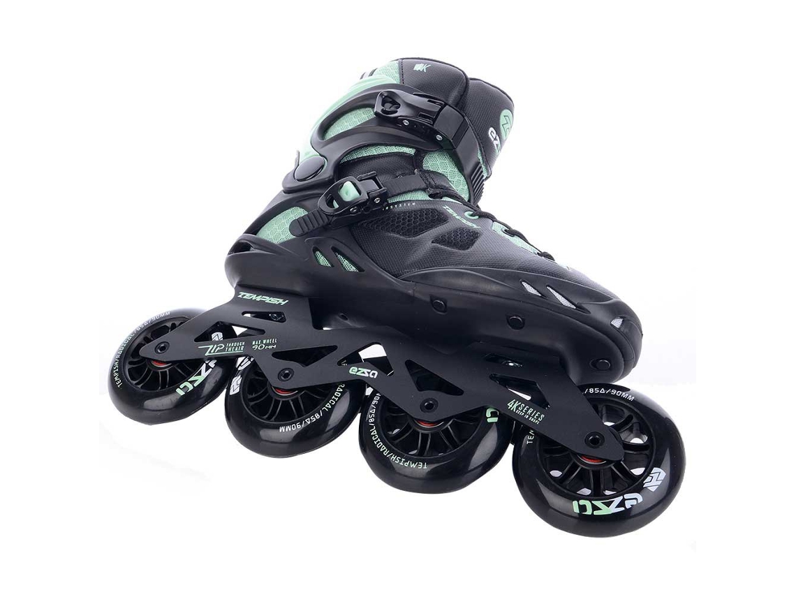 Patins Inline Femininos Ezza 90 Verde Eu 41Tempish