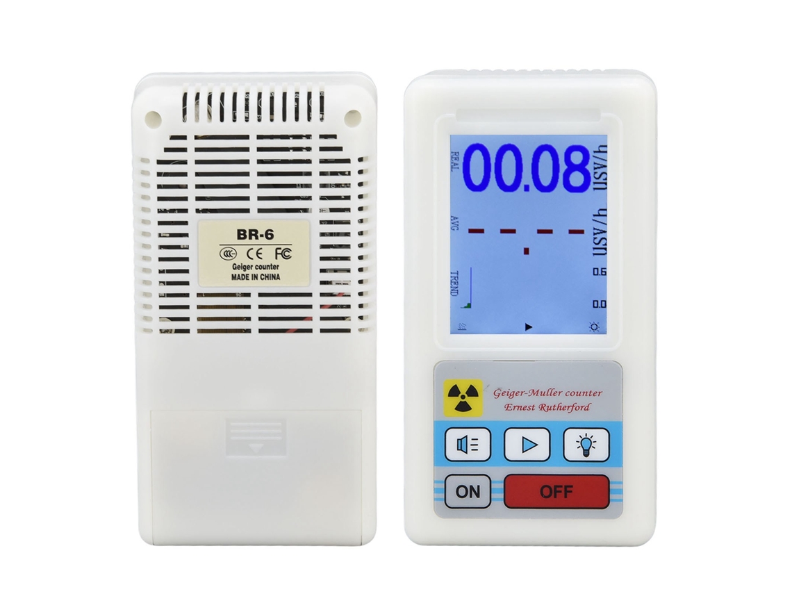 Contador de Radiação Nuclear Geiger BR Primerox