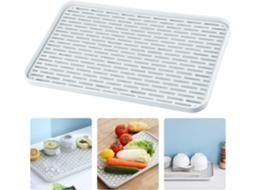 Escorredor Pratos com Bandeja Grande 39x22,5 Cm ZYBLSSBB