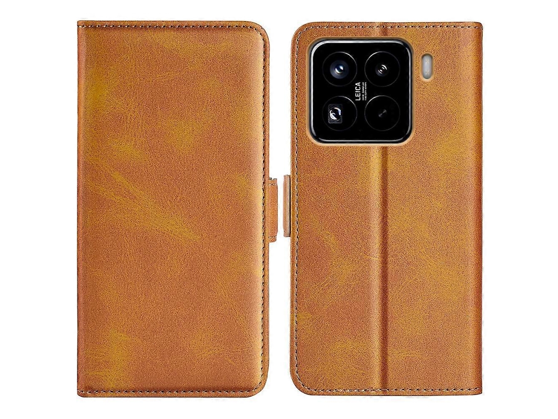 Capa De Celular De Couro Com Fecho Magnético De Dois Lados E Flip Horizontal