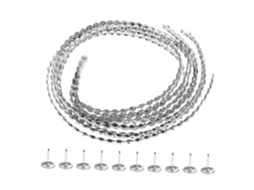 Conjunto Genérico De 6 Tiras Pregos Decorativos Para Estofamento Móvei