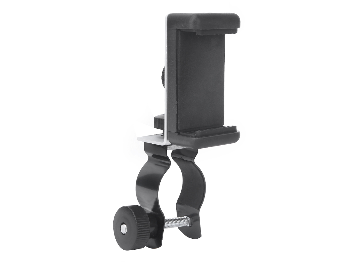 Suporte Universal Alumínio para Celular Telescópio/microscópio