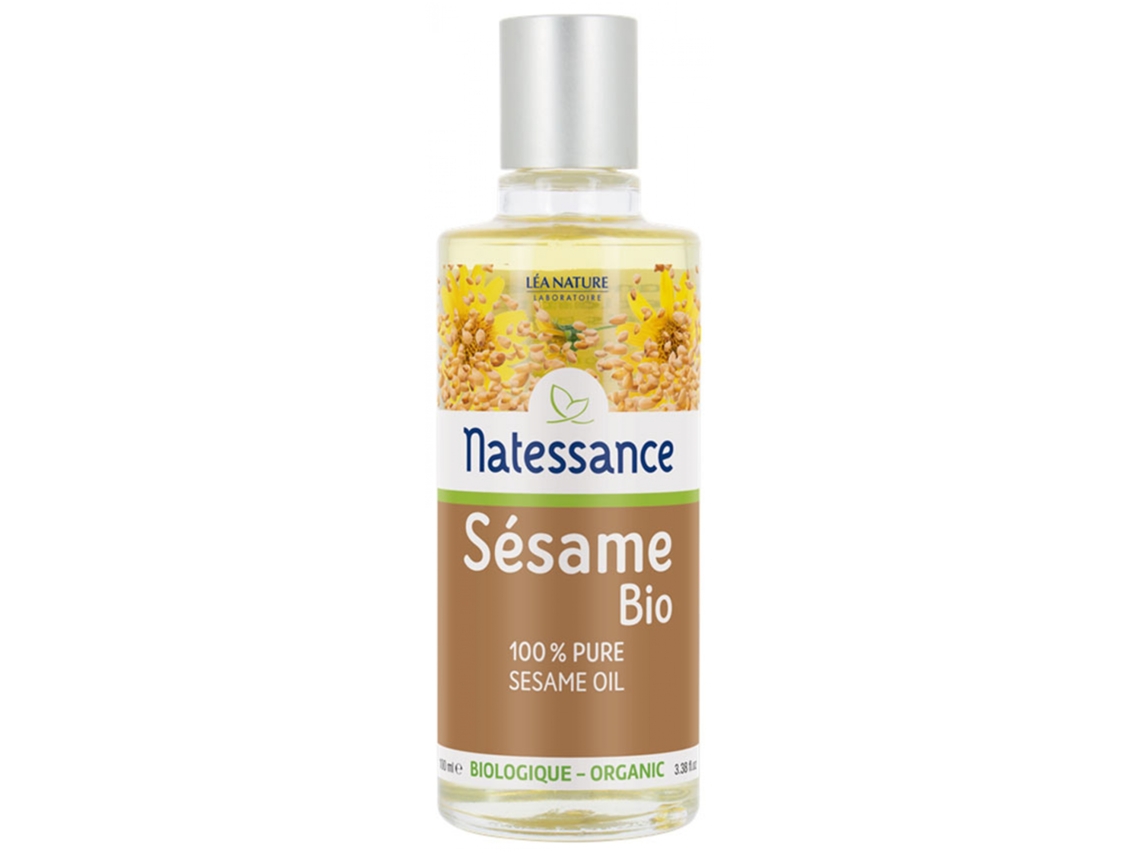 Óleo de gergelim orgânico 100 ml NATESSANCE