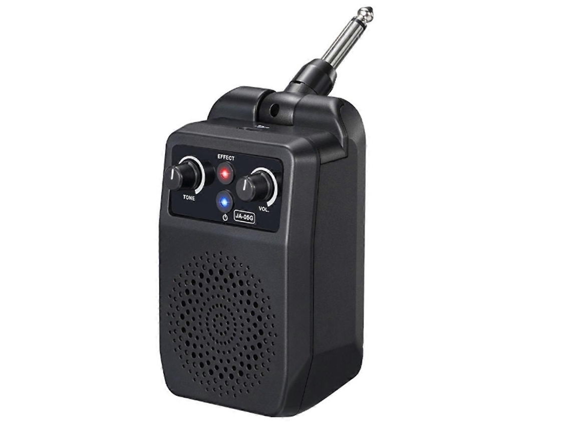 Mini Amplificador de Guitarra Elétrica Portátil de 5 W com Bluetooth Integrado, 4 Efeitos e Recarregável AQUAFORGE
