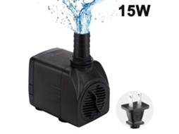 Rebe-bomba Submersível Ultra Silenciosa Com Alta Elevação, 3 Bocal Para Aquário, Estanque, Jardim Hidropônico E Fontes Tomada Americana 15w