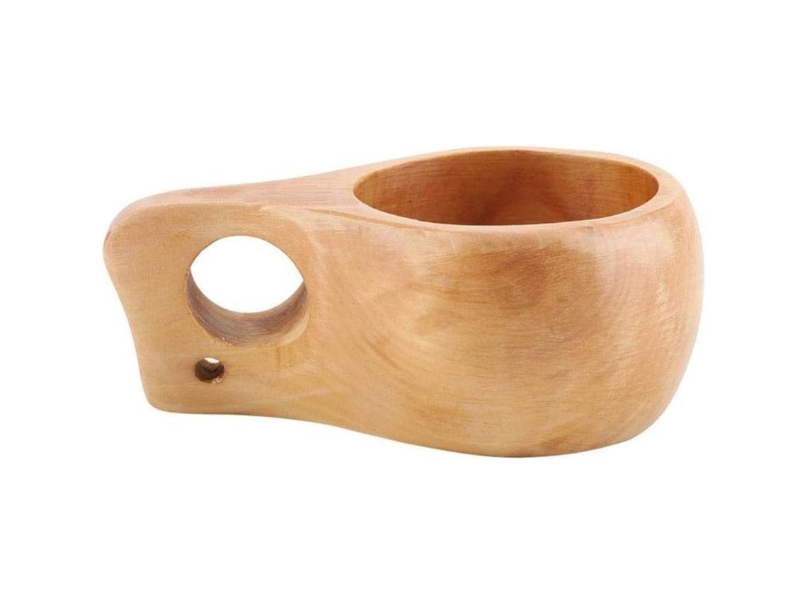 Taza De Madera Artesanal Estilo Nórdico Longzhuo 2025, Taza De Té Café Portátil Exterior Natural Saludable