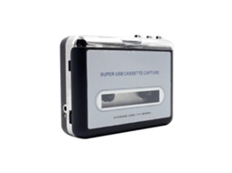 Leitor de Cassetes Portátil Usb, Conversor de Cassete para Mp3, Áudio em Cassete com Fones de Ouvido. TAISHENGDA
