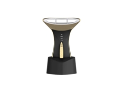 Ferramenta Para Pescoço E Rosto Com Led De 5 Cores Para Cuidados Com A Pele Preto E Dourado Bestvite