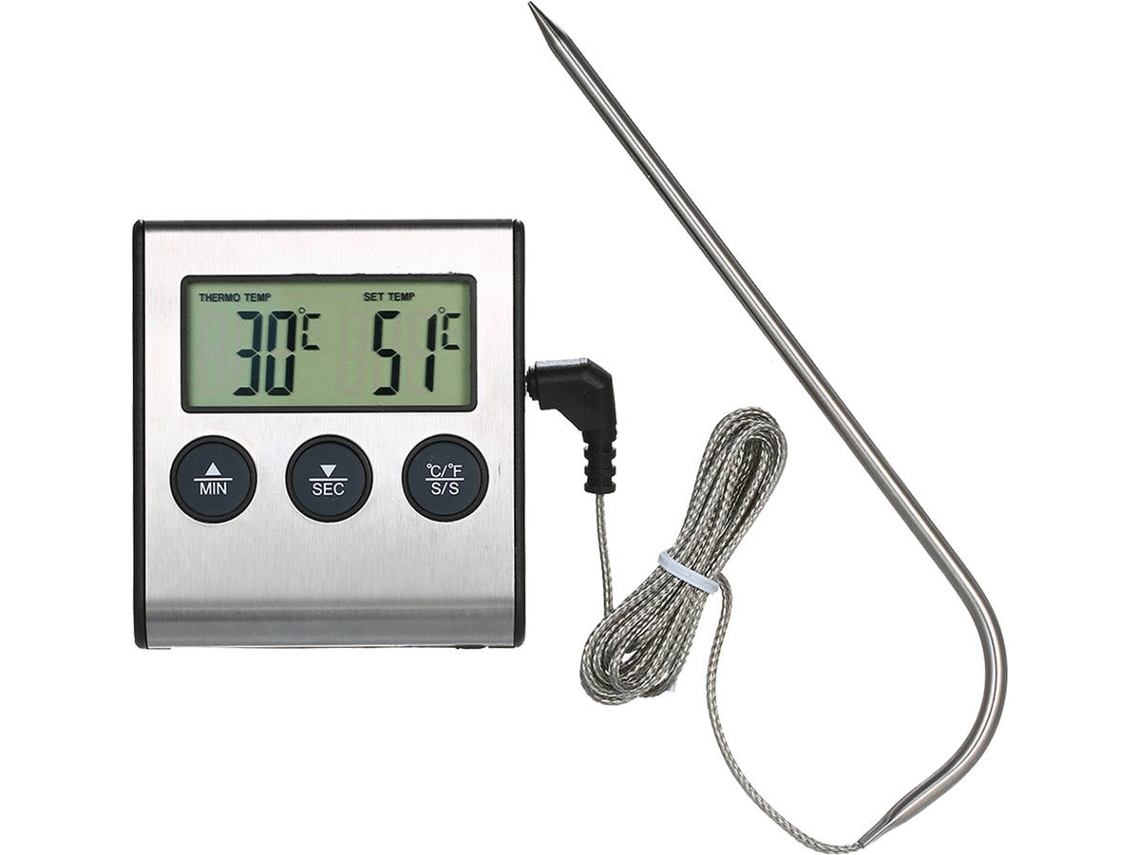 Termómetro para Alimentos -50 300°C LCD Digital 