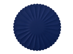 Tapete Trivet Resistente Ao Calor De Silicone Azul, 18 Cm, Antiderrapante, Inodoro, Protetor Mesa Cozinha