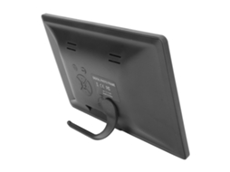 Porta-retratos digital IPS HD de 8 polegadas com reprodução de música e vídeo, porta USB e cartão, 100-240 V