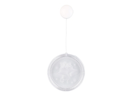 Luz De Janela De Natal 3d Campainha Led Quente Bateria