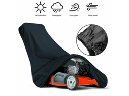 Capa para cortador de grama impermeável e resistente aos raios UV, modelo 2026, adequada para cortadores de grama com cobertura de até 75 polegadas.